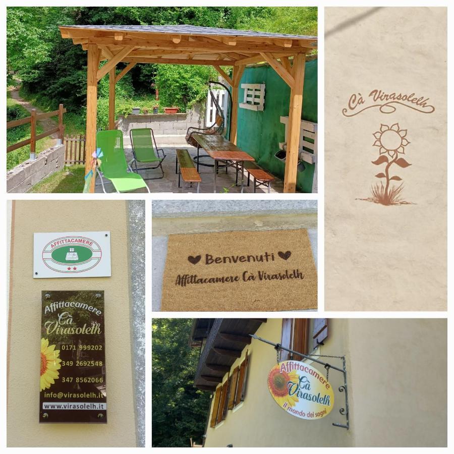 Hotel Ca' Virasolelh Macra Exterior foto